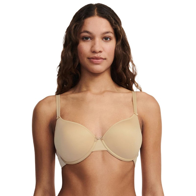Chantelle Basic Invisible Smooth Custom Fit Bra Beige - Image 1